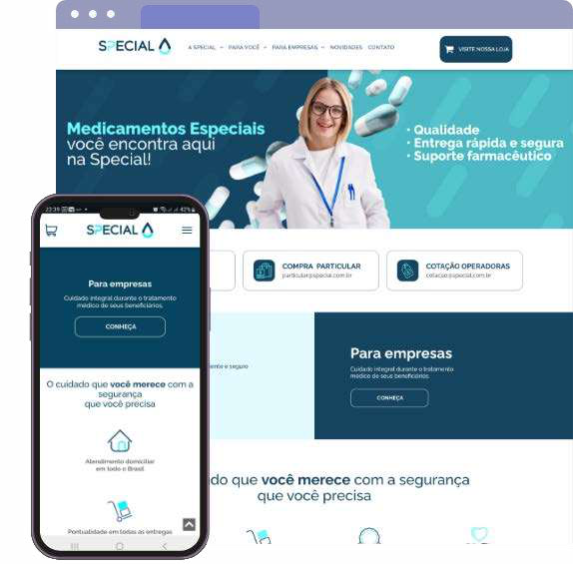 Landing page de alta conversão